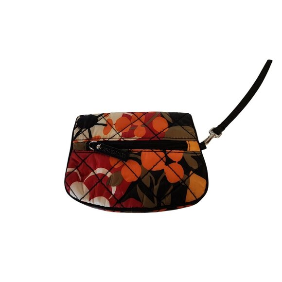 Vera Bradley Puffy Wristlet Bittersweet 7" x 5" - Picture 2 of 7